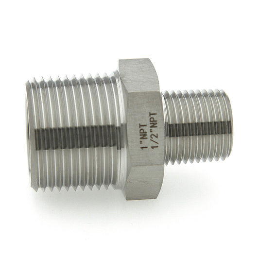 NPL-N16-N08 Reducer Nipple (NPT 1" - NPT 1/2")