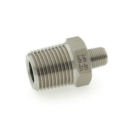 NPL-N08-N02 Reducer Nipple (NPT 1/2" - NPT 1/8")