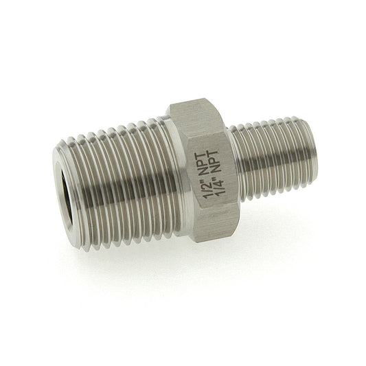 NPL-N08-N04 Reducer Nipple (NPT 1/2" - NPT 1/4")