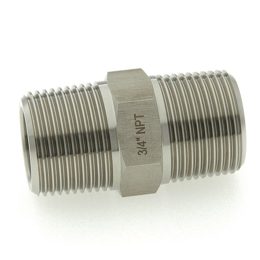 NPL-N12-N12 Straight Nipple (NPT 3/4" - NPT 3/4")